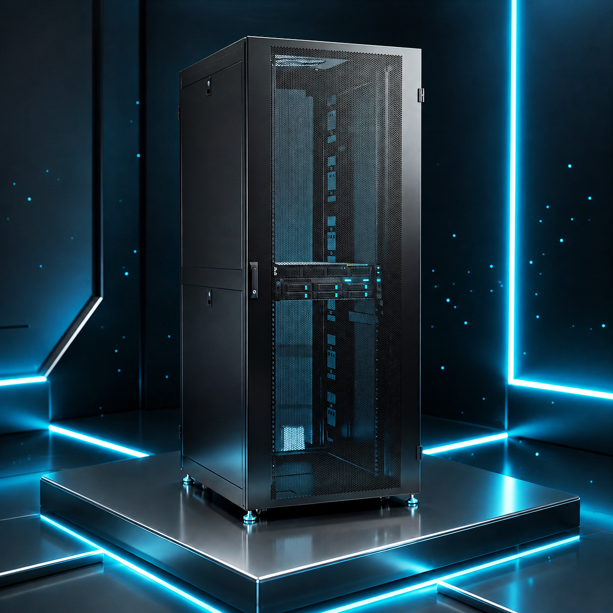 RACK / GABINETE ABIERTOS / CERRADO / PARED